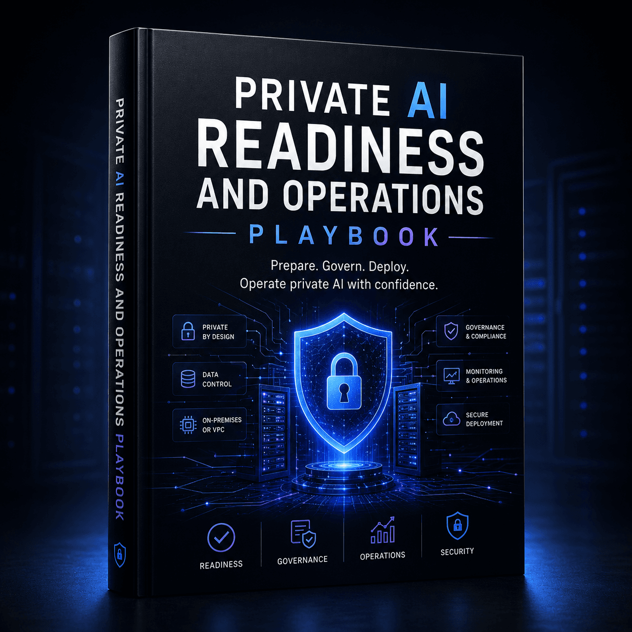 Cover of the Private AI Readiness and Operations Playbook